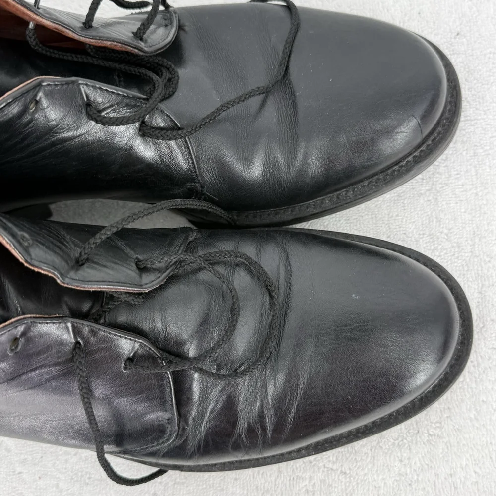 Havana Joe Black Leather Men’s Chukka Boots Spain Size 45 US 12